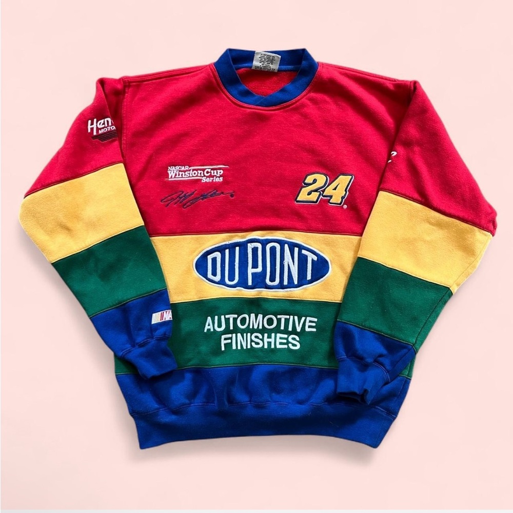 Chase Authentics Red Yellow Green Blue Crewneck Sweater